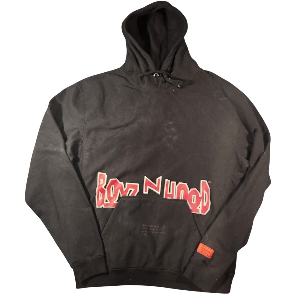 Boyz N The Hood Hoodie Mens XL Black Shoe Palace 1991 Movie‎ Graphic Sweatshirt